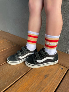 Socks Red/Tan