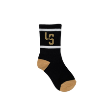Load image into Gallery viewer, Socks Tan/White