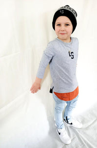 Longsleeve Droptails Rust