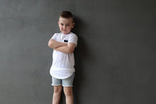 Load image into Gallery viewer, T-Shirt Droptails White